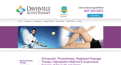Desktop Screenshot of davisvilleactive.com
